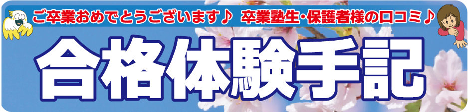 合格体験手記